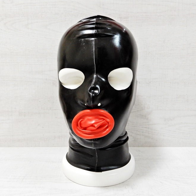 ��Latextil��Safer Donut with Eyes[Black��Red][M]