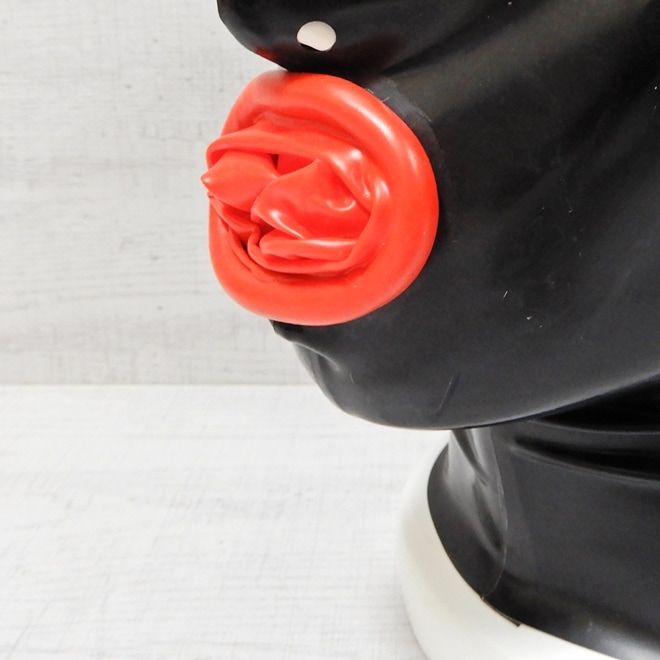 ��Latextil��Safer Donut with Eyes[Black��Red][M]