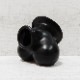Bizarre-Rubber-ShopTesticle Preservative Anatomically, Rolled Black Rubber[One Size][Black] 0.35ߥ