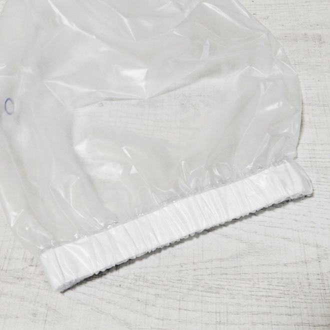 ��Bizarre-Rubber-Shop��Hood, Elasticated Neck with Pipe[Transparent][One Size]