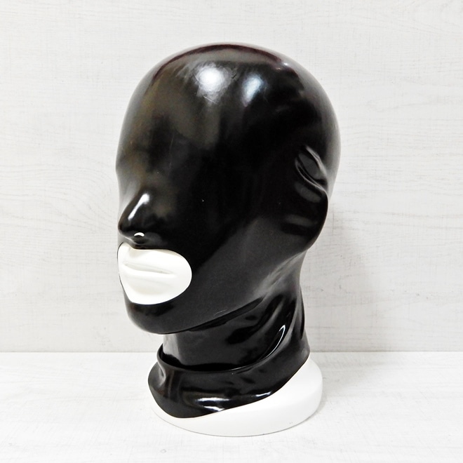 ��Bizarre-Rubber-Shop(Fetisso)��Anatomical Mask, Eyes Closed[Black]