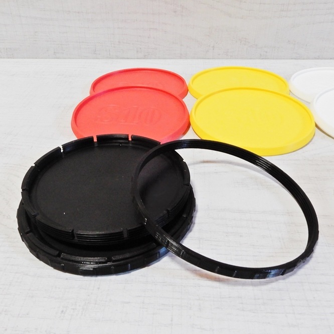 S10 Gas Mask Blindfolds Set