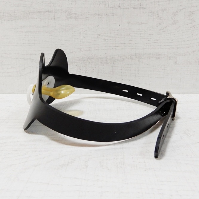 ��Bizarre-Rubber-Shop��Rubber Gag Harness with Pacifier