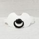 ��Bizarre-Rubber-Shop��Pacifier Gag Rubber Harness White with Large Latex Nipple