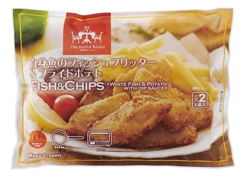 白身魚のフィッシュフリッター フライドポテト 簡便調理シリーズ ビストロシリーズ S T Foods オンラインショップ