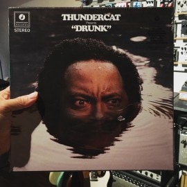 THUNDERCAT / Drunk 4x10"(RED)+MP3