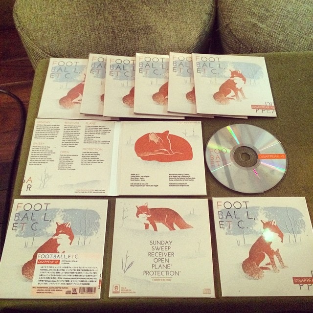 FOOTBALL, ETC. / Disappear +2 CD