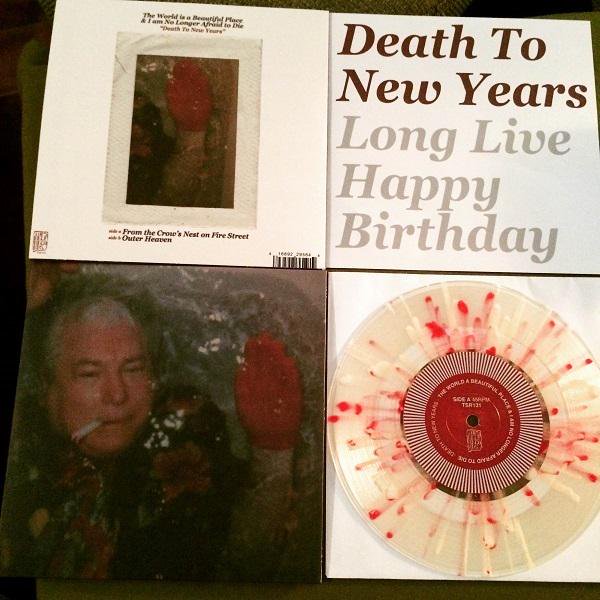 THE WORLD IS A BEAUTIFUL PLACE... / Death to New Years (SPLATTER) 7"