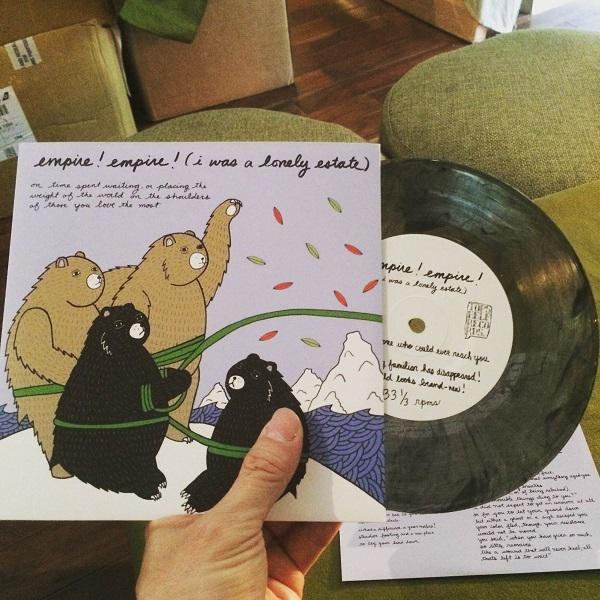 EMPIRE! EMPIRE! (I WAS A LONELY ESTATE) / On Time Spent Waiting 7"(SMOKE)+MP3