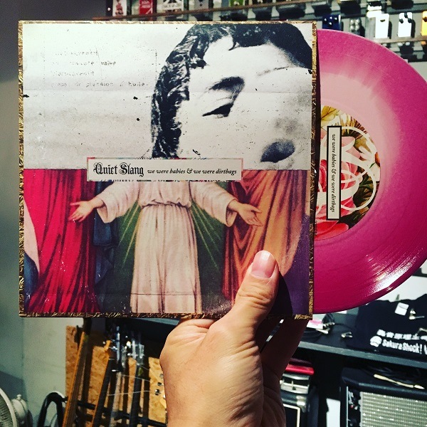 QUIET SLANG / We Were Babies & We Were Dirtbags EP��7"(PINK/PERPLE)+MP3
