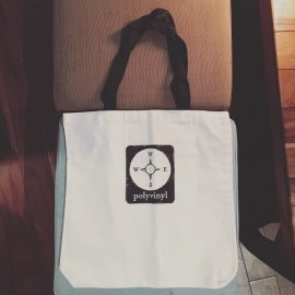 POLYVINYL / Polyvinyl Compass Logo Sketch TOTE BAG