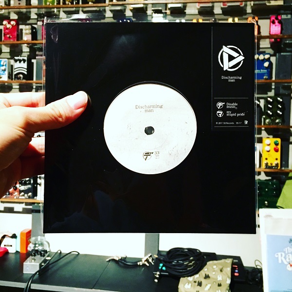 Discharming man / Disable music/my stupid pride  7"+MP3