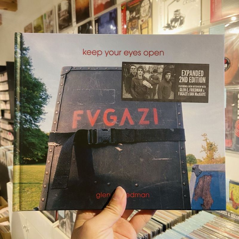 FUGAZI / KEEP YOUR EYES OPEN - Glen E. Friedman  BOOK