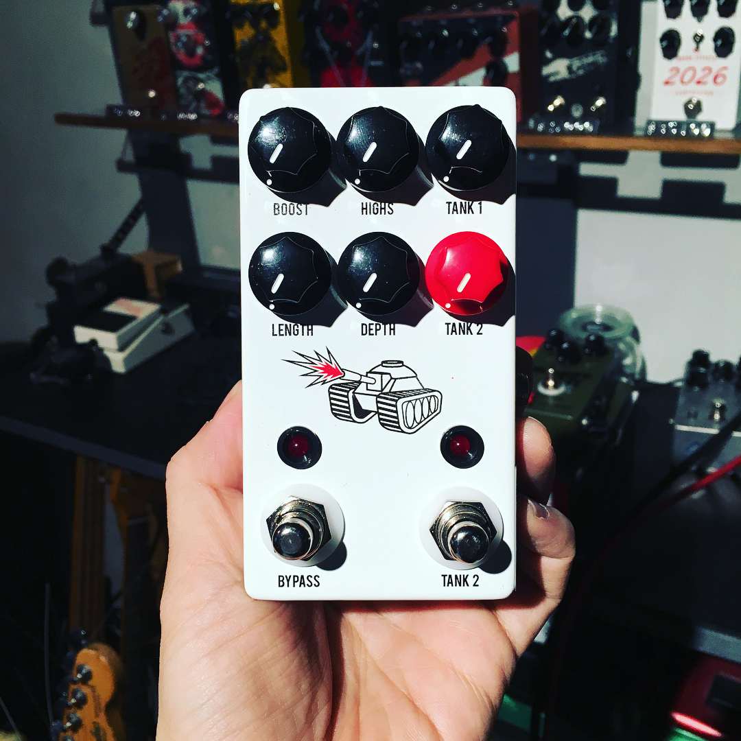 JHS Spring Tank Reverb エフェクター JHS Pedals Spring Tank Reverb リバーブ エフェクター : THEONE