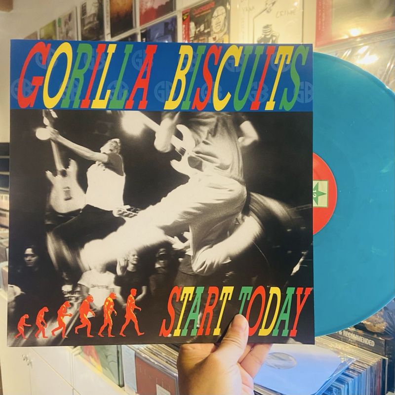 GORILLA BISCUITS / Start Today LP(BLUE)