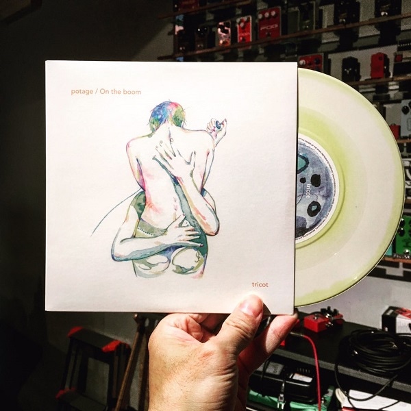 TRICOT / Potage/On The Boom  7"(YELLOW/CREAM)