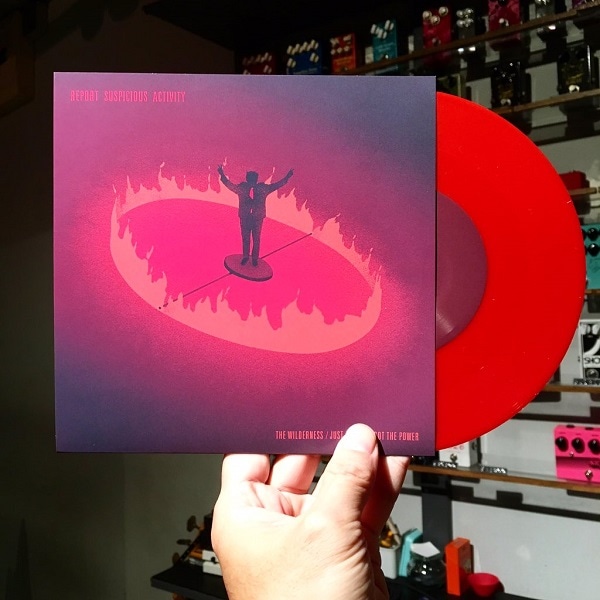 REPORT SUSPICIOUS ACTIVITY / The Wilderness  7"(RED)+MP3
