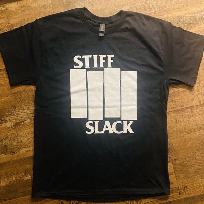 STIFFSLACK / Love To BLACK FLAG T-SHIRTS (BLACK)