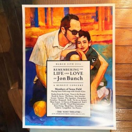 SENSE FIELD / Jon Bunch Memorial Concert  POSTER