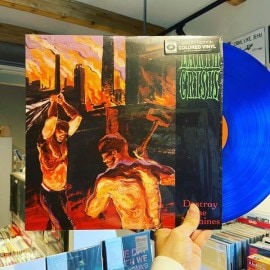 EARTH CRISIS / Destroy The Machines  LP(BLUE)+MP3