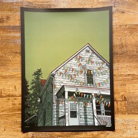 AMERICAN FOOTBALL / The One With The House (no band name)   POSTER