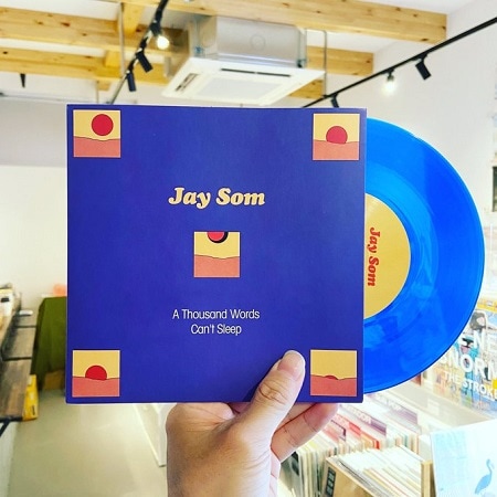JAY SOM / A Thousand Words  7"(BLUE)+MP3