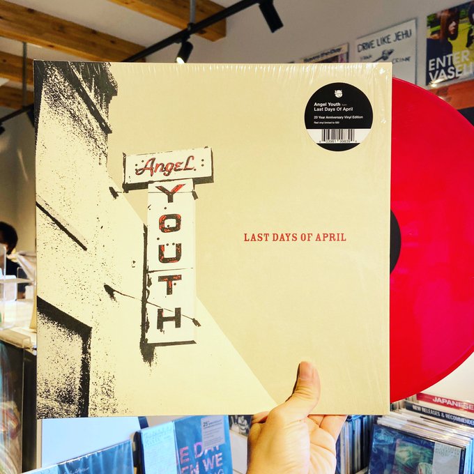 Last Days Of April LP2枚セット Angel Youth赤盤 LAST DAYS OF APRIL / Angel Youth LP(RED) | STIFF SLACK WEBSHOP
