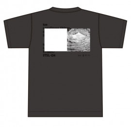 toe / Lonliness Shines  T-SHIRTS (BLACK)+STICKER