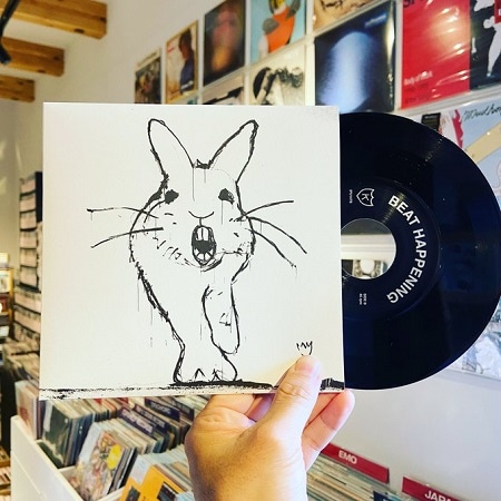 BEAT HAPPENING / Crashing Through (Meyering Mix)  7"