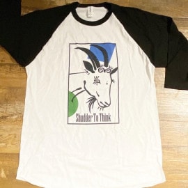 SHUDDER TO THINK /  Get Your Goat 3/4 Sleeve Raglan Shirt