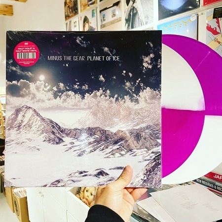 MINUS THE BEAR / Planet Of Ice  2xLP(PURPLE/WHITE)