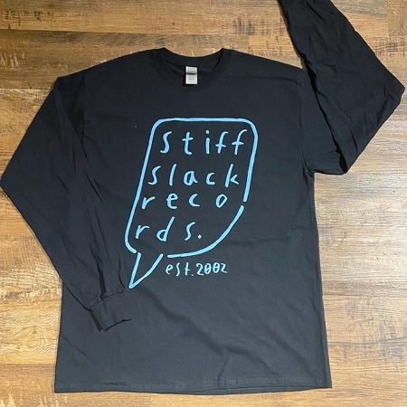 STIFFSLACK / stiffshelf // LONG-TEE (BLACK/BLUE)