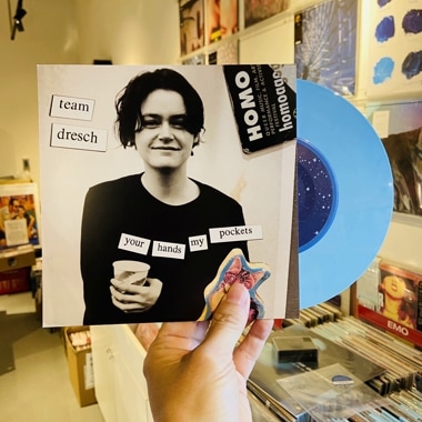 TEAM DRESCH / Your Hands My Pockets / Basket 7"(CLEAR BLUE)