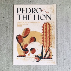PEDRO THE LION / Pittsburgh POSTER