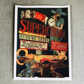SUPERCHUNK / 2022 U.S. Dates POSTER