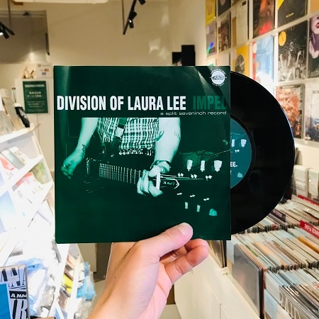 DIVISION OF LAURA LEE / IMPEL // A Split Seveninch Record 7" (USED)