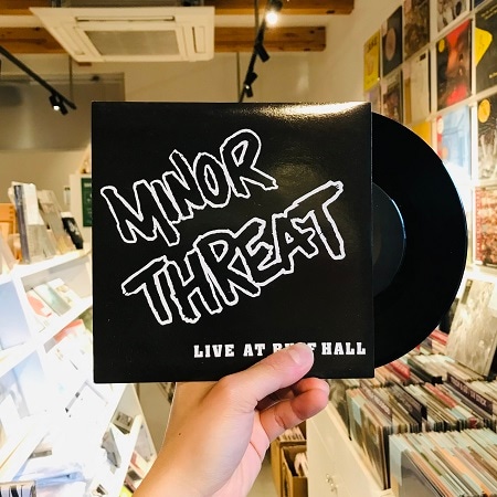 MINOR THREAT / Live At Buff Hall 7" (USED)