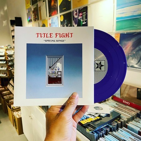 TITLE FIGHT / Spring Songs 7"(PURPLE)
