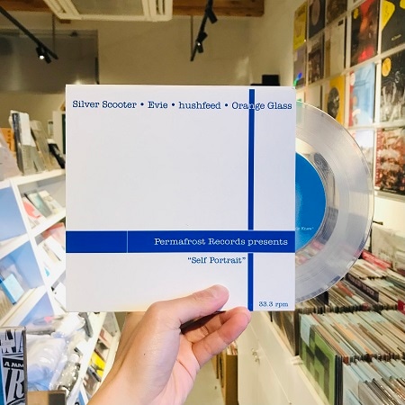 SILVER SCOOTER / EVIE / HUSHFEED / ORANGE GLASS // Self Portrait 7" (USED)