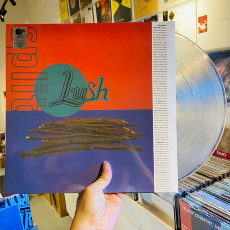 LUSH / Split LP(CLEAR)