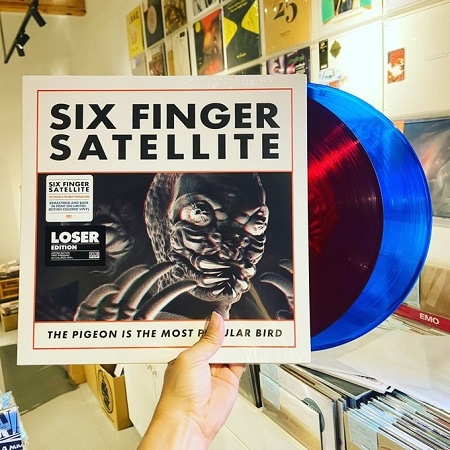 SIX FINGER SATELLITE / The Pigeon Is The Most Popular Bird 2xLP(BLUE/RED)