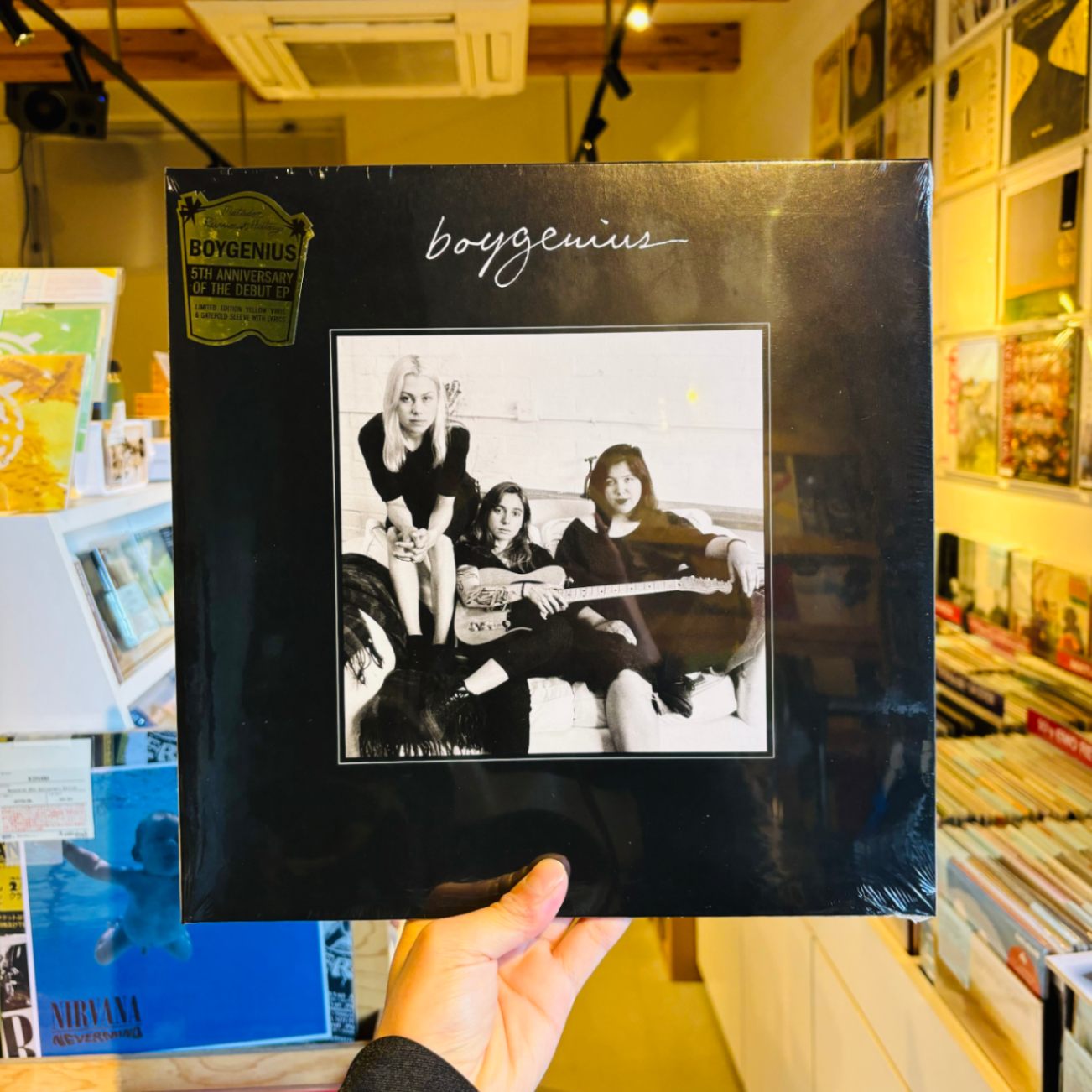 BOYGENIUS / st (5th Anniversary Edition) 12"(YELLOW)