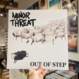 MINOR THREAT / Out Of Step  LP(WHITE)