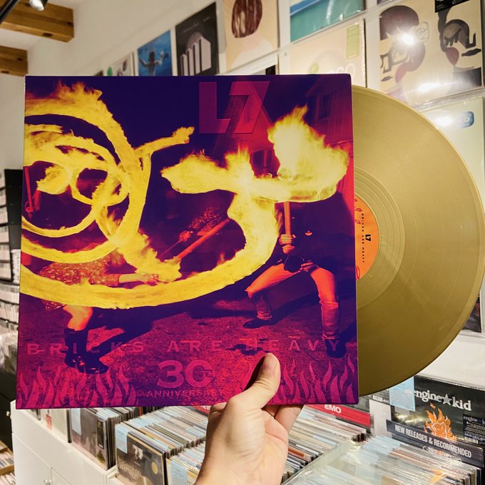L7 / Bricks Are Heavy LP | STIFF SLACK WEBSHOP