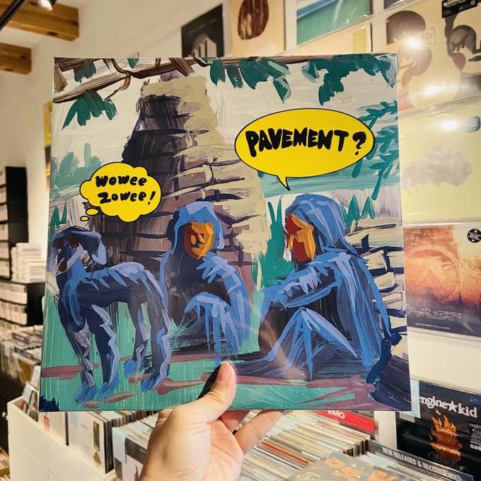 希少　美品　USオリジナル　Pavement Wowee Zowee レコード 希少 美品 USオリジナル Pavement Wowee Zowee レコード
