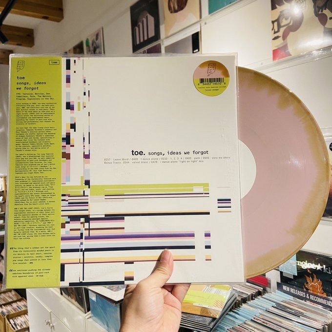 toe / Songs,Ideas We Forgot  12"(PINK/BROWN)