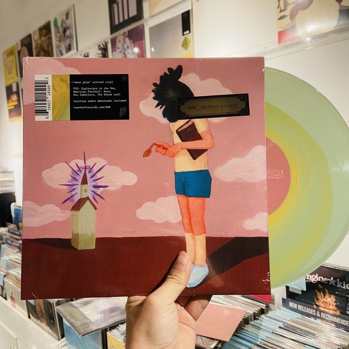 toe / The Future Is Now  10"(GREEN)