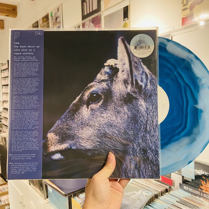 toe / The Book About My Idle Plot Ona Vague Anxiety LP(BLUE