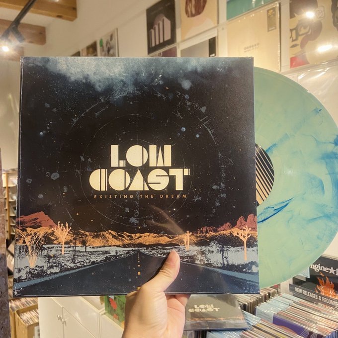 LOW COAST / Existing The Dream  LP(BLUE/GREEN)