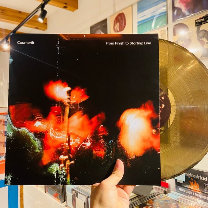 COUNTERFIT / From Finish To Starting Line  LP(GOLD)
